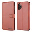 AZNS PU Leather Case for Samsung Galaxy A13 4G, Stand Feature Wallet Magnetic Flip Folio Book Phone Cover For Discount