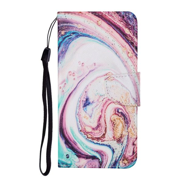 Colorful Pattern Printing Stand Wallet Shell Leather Phone Case for Samsung Galaxy S21+ 5G Online Hot Sale