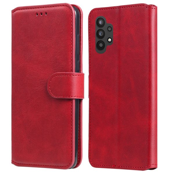 Classic Textured Wallet Stand Flip Leather Phone Case for Samsung Galaxy A32 5G M32 5G Cheap