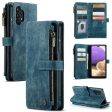 CASEME C30 Series for Samsung Galaxy A32 5G M32 5G Full Protection Supporting Stand Design PU Leather Phone Case Zipper Pocket Wallet Phone Cover For Sale