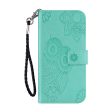 Imprint Owl Flower Leather Wallet Stand Phone Case for Samsung Galaxy M02   Galaxy A02 Cheap