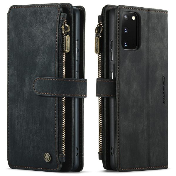 CASEME C30 Series Premium PU Leather Wallet Case with Stand and Card Holder for Samsung Galaxy S20 4G S20 5G For Cheap