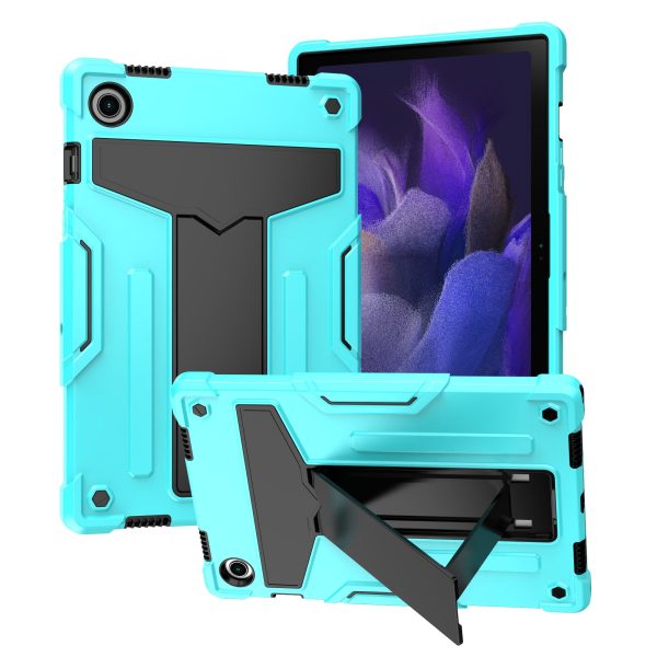 Foldable T-shaped Tablet Case with Kickstand PC Silicone Shockproof Protector Cover for Samsung Galaxy Tab A8 10.5 (2021) Online now