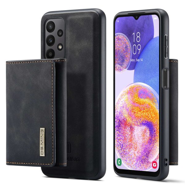 DG.MING M1 Series for Samsung Galaxy A23 4G (165.4 x 76.9 x 8.4mm) Detachable 2-in-1 Wallet Style Wear-resistant Support Wireless Charging Cell Phone Case Online