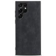 Business Stitching Cover for Samsung Galaxy S22 Ultra 5G, Anti-Slip PU Leather Coated PC + TPU Protective Case Sale