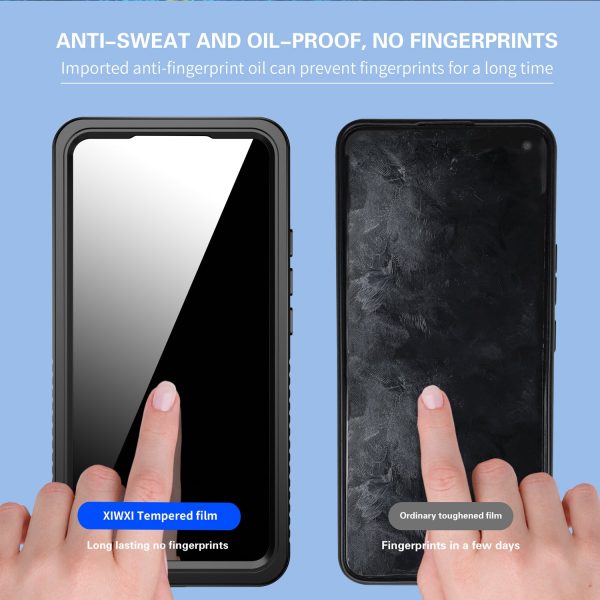 REDPEPPER FS Series For Samsung Galaxy S22+ 5G IP68 Waterproof Case Shockproof Phone Cover Dust-proof Full Protective Case with Screen Protector Fingerprint ID Online now