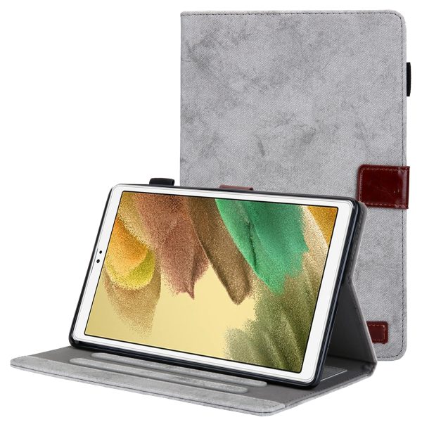 Cloth Texture Leather Stand Tablet Cover for Samsung Galaxy Tab A7 Lite 8.7-inch SM-T220 (Wi-Fi) SM-T225 For Discount