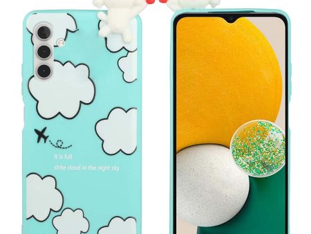 3D Character Case for Samsung Galaxy A13 5G, YX Pattern Printing Fashion TPU + PVC Protective Cover Cheap