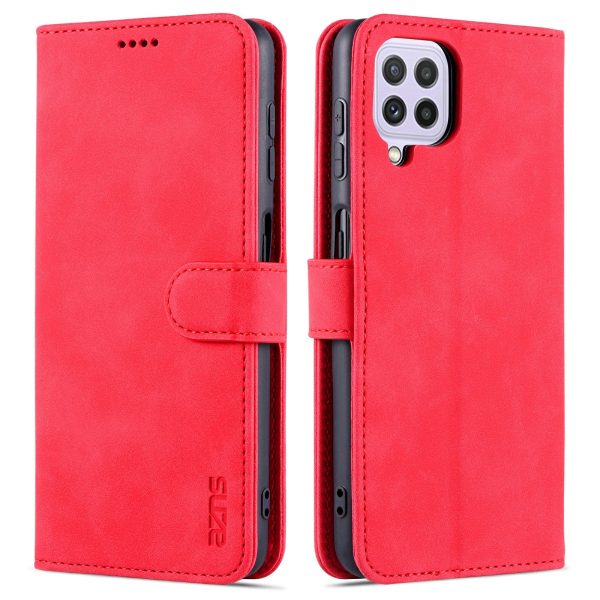 AZNS Wallet Stand Leather Phone Case for Samsung Galaxy A22 4G (EU Version) Supply