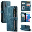 CASEME C30 Series for Samsung Galaxy A30s A50 A50s Viewing Stand Design PU Leather Phone Case Zipper Pocket Wallet Phone Cover Discount