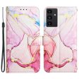 YB Pattern Printing Series-5 for Samsung Galaxy A13 5G   A04s 4G (164.7 x 76.7 x 9.1 mm) Printed Marble Pattern PU Leather Folio Flip Stand Case Wallet Style Magnetic Clasp Shockproof Cover with Strap Online