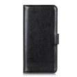 Crazy Horse Texture Magnetic Clasp Anti-Drop PU Leather Wallet Stand Case Folio Flip Protective Cover for Samsung Galaxy S22 5G Supply