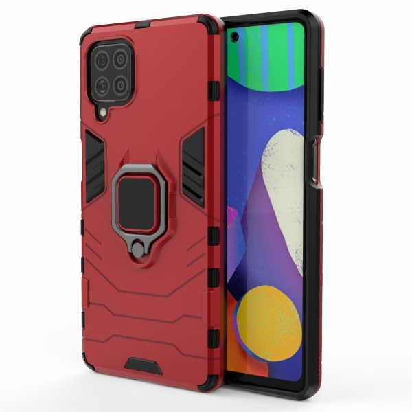 Cool Guard 2-in-1 Ring Holder Kickstand PC TPU Hybrid Case for Samsung Galaxy M62   Galaxy F62 Sale