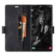 AUTSPACE A01 Series for Samsung Galaxy S22 Ultra 5G Magnetic Closure Shell, All-round Shockproof Retro Matte PU Leather Wallet Flip Stand Cover with RFID Blocking Discount