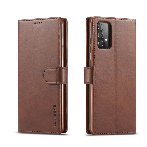 LC.IMEEKE for Samsung Galaxy A52 4G 5G   A52s 5G Wallet Stand PU Leather Shell Mobile Phone Case Hot on Sale