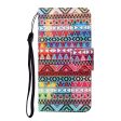 Colorful Pattern Printing PU Leather Case Stand Shell with Strap for Samsung Galaxy S21 5G 4G For Discount