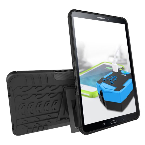 Cool Tyre Kickstand PC TPU Shield Case for Samsung Galaxy Tab A 10.1 (2016) T580 T585 Online