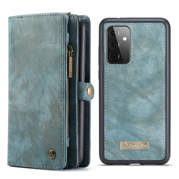 CASEME Multi-function Wallet 2-in-1 TPU + Split Leather Phone Shell with Stand for Samsung Galaxy A72 4G 5G Online