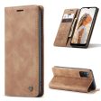 CASEME 013 Series for Samsung Galaxy A02s (166.5x75.9x9.2mm) PU Leather Wallet Case Hidden Magnetic Absorption Stand Feature Flip Cover For Cheap