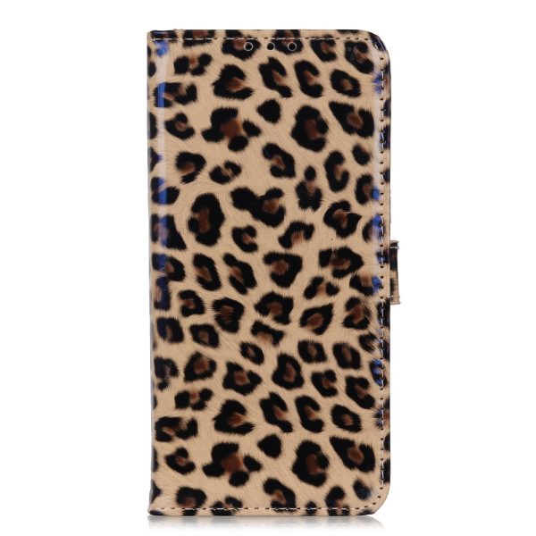 All-Inclusive Leopard Print Leather Wallet Design Phone Protector Stand Cover for Samsung Galaxy A13 5G   A04s 4G (164.7 x 76.7 x 9.1 mm) Online Sale