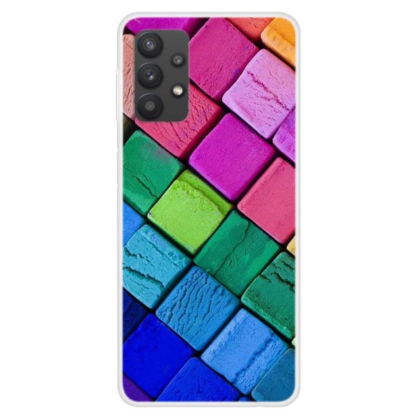 Anti-drop Slim Case for Samsung Galaxy A32 4G (EU Version) Pattern Printed Protective TPU Phone Cover Online Sale