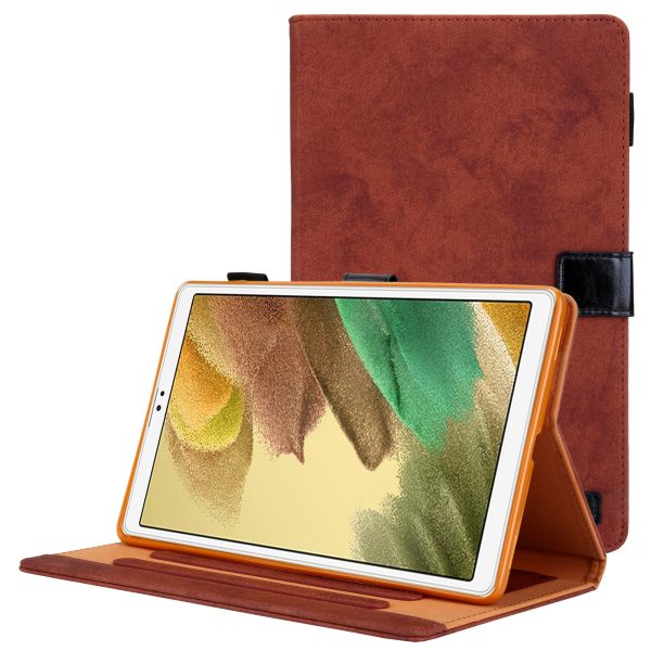 Cloth Texture Leather Stand Tablet Cover for Samsung Galaxy Tab A7 Lite 8.7-inch SM-T220 (Wi-Fi) SM-T225 For Discount