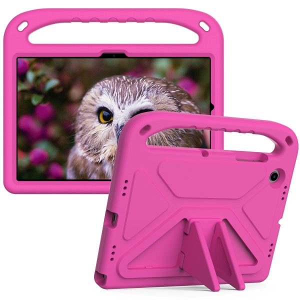 For Samsung Galaxy Tab A8 10.5 (2021) Anti-drop Anti-scratch Hand-hold Grip EVA Tablet Case with Foldable Kickstand Hot on Sale