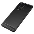 Carbon Fiber Brushed Texture Shock-Absorption Flexible TPU Protective Phone Cover for Samsung Galaxy A33 Discount