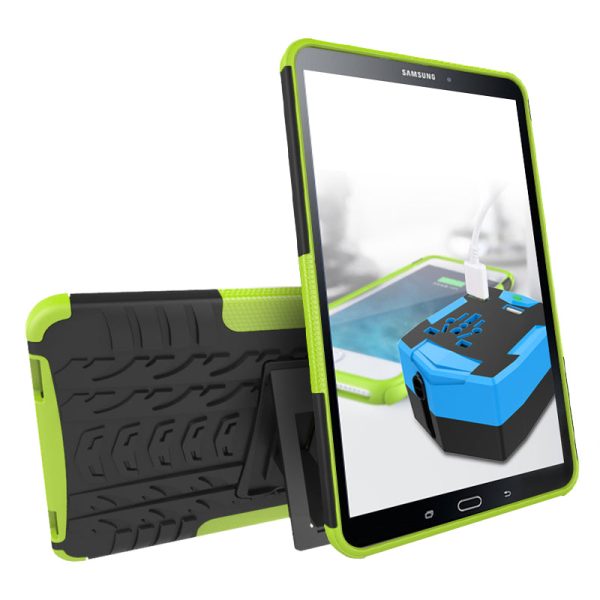 Cool Tyre Kickstand PC TPU Shield Case for Samsung Galaxy Tab A 10.1 (2016) T580 T585 Online