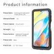 IP68 Waterproof Phone Case for Samsung Galaxy A13 5G Shockproof Dust-proof Phone Cover with Screen Protector Full Body Protective Case Support Fingerprint Unlock For Sale