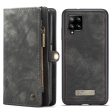 CASEME 008 Series Stylish Detachable 2-in-1 Multi-Function TPU + Split Leather Phone Wallet Stand Shell for Samsung Galaxy A12 Fashion