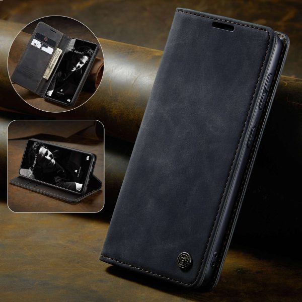 CASEME 013 Series Automatic Suction Leather Wallet Case for Samsung Galaxy A72 4G 5G Online Hot Sale