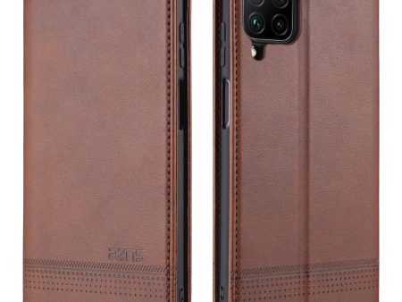 AZNS Wallet Design PU Leather Shockproof  Phone Cover Case for Samsung Galaxy M32 (Global Version) For Cheap