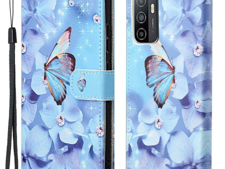 3D Creative Pattern Printing Flip Wallet Case Cross Texture PU Leather Magnetic Closed Folding Stand Cover with Strap for Samsung Galaxy A53 5G Online now