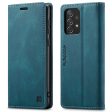 AUTSPACE A01 Series for Samsung Galaxy A33 5G Fully Wrapped PU Leather Protective Shell, RFID Blocking Magnetic Closure Vintage Frosted Wallet Stand Flip Cover Online