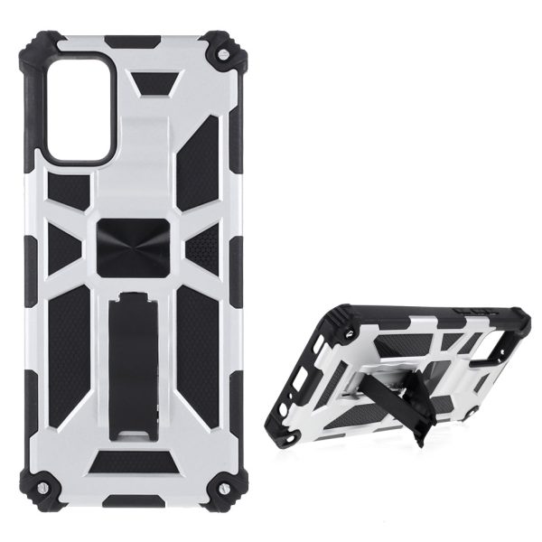 Armor Shockproof Kickstand PC TPU Phone Case with Magnetic Metal Sheet for Samsung Galaxy A02s (166.5x75.9x9.2mm) For Cheap