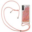 Quicksand TPU Case with Hanging Rope for Samsung Galaxy S21 Ultra 5G For Cheap