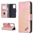 BF04 Splicing Crocodile Texture Protector Wallet Stand Leather Case for Samsung Galaxy A52 4G 5G   A52s 5G For Cheap