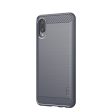 MOFI Carbon Fiber Soft TPU Back Case for Samsung Galaxy M02   A02 Discount