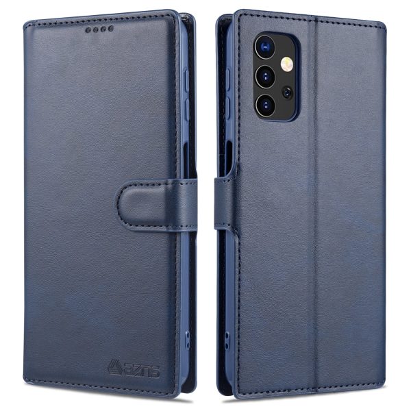 AZNS Dual-sided Magnetic Clasp Wallet Leather Stand Case for Samsung Galaxy A32 5G For Discount