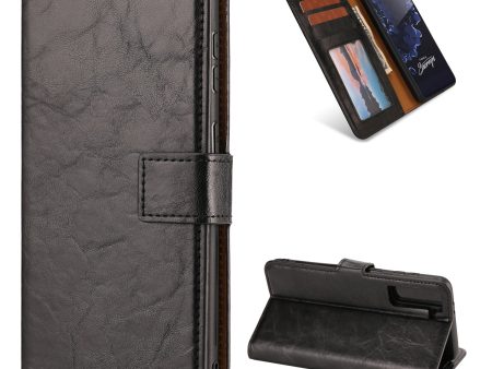 Crazy Horse Texture Detachable 2 in 1 Leather Wallet Stand Cover Case for Samsung Galaxy S21 Ultra 5G Online Sale