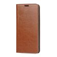 Crazy Horse Skin Genuine Leather Wallet Phone Case with Stand for Samsung Galaxy A52 4G 5G   A52s 5G Online