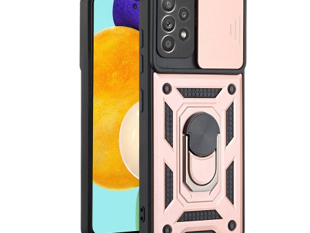 Camera Slide Drop-resistant Phone Case Cover with Kickstand for Samsung Galaxy A52 4G 5G   A52s 5G Sale