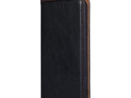 Auto-Magnetic Plain Leather Phone Case for Samsung Galaxy A32 5G Wallet Stand Design Phone Cover Discount