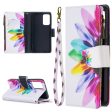 BF03 Zipper Wallet Design Pattern Printing Leather Phone Cover for Samsung Galaxy A52 4G 5G   A52s 5G Online