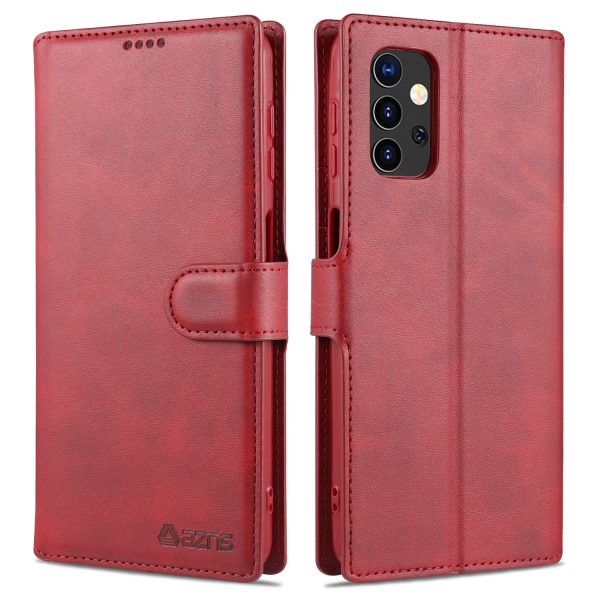 AZNS Dual-sided Magnetic Clasp Wallet Leather Stand Case for Samsung Galaxy A32 5G For Discount