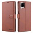 AZNS Leather Case for Samsung Galaxy A12 Wallet Cell Phone Protection Cover Discount