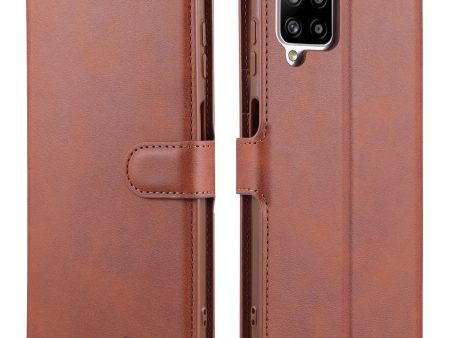 AZNS Leather Case for Samsung Galaxy A12 Wallet Cell Phone Protection Cover Discount