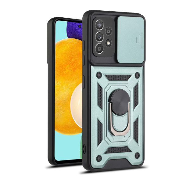 Camera Slide Drop-resistant Phone Case Cover with Kickstand for Samsung Galaxy A52 4G 5G   A52s 5G Sale